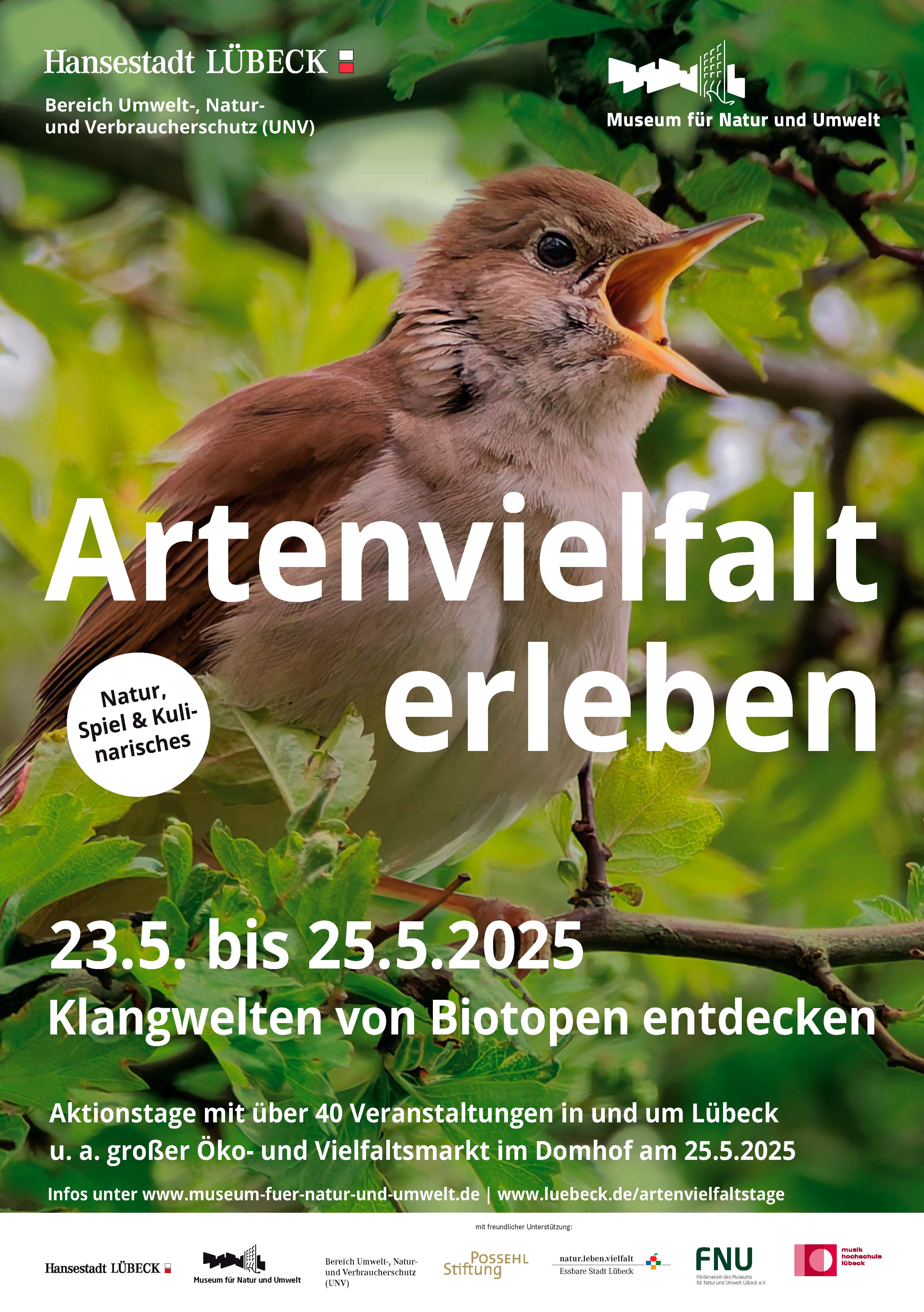 Lübecker Aktionstage „Artenvielfalt erleben“